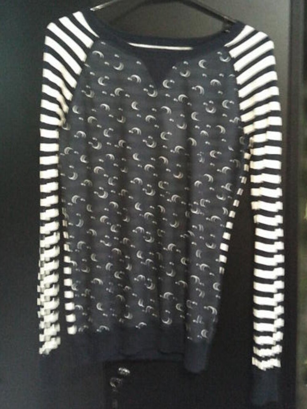 G.H. Bass&Co. Mesh Blue Moon Limited Edition Top
